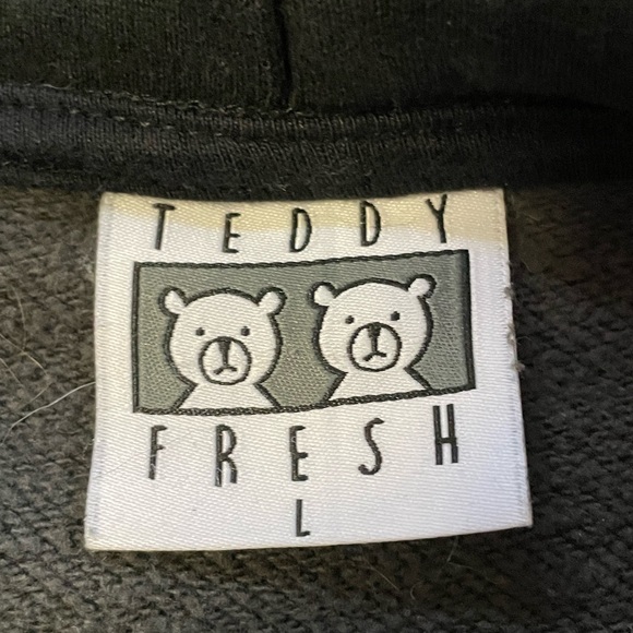 COLOR BLOCK 2.0 TEDDY FRESH HOODIE sz. L - Picture 4 of 5